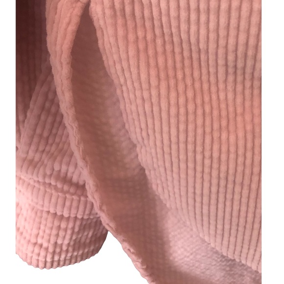 New CP Shades x Free People Pink Oversized Corduroy Buttondown Top / Jacket USA - Picture 10 of 11